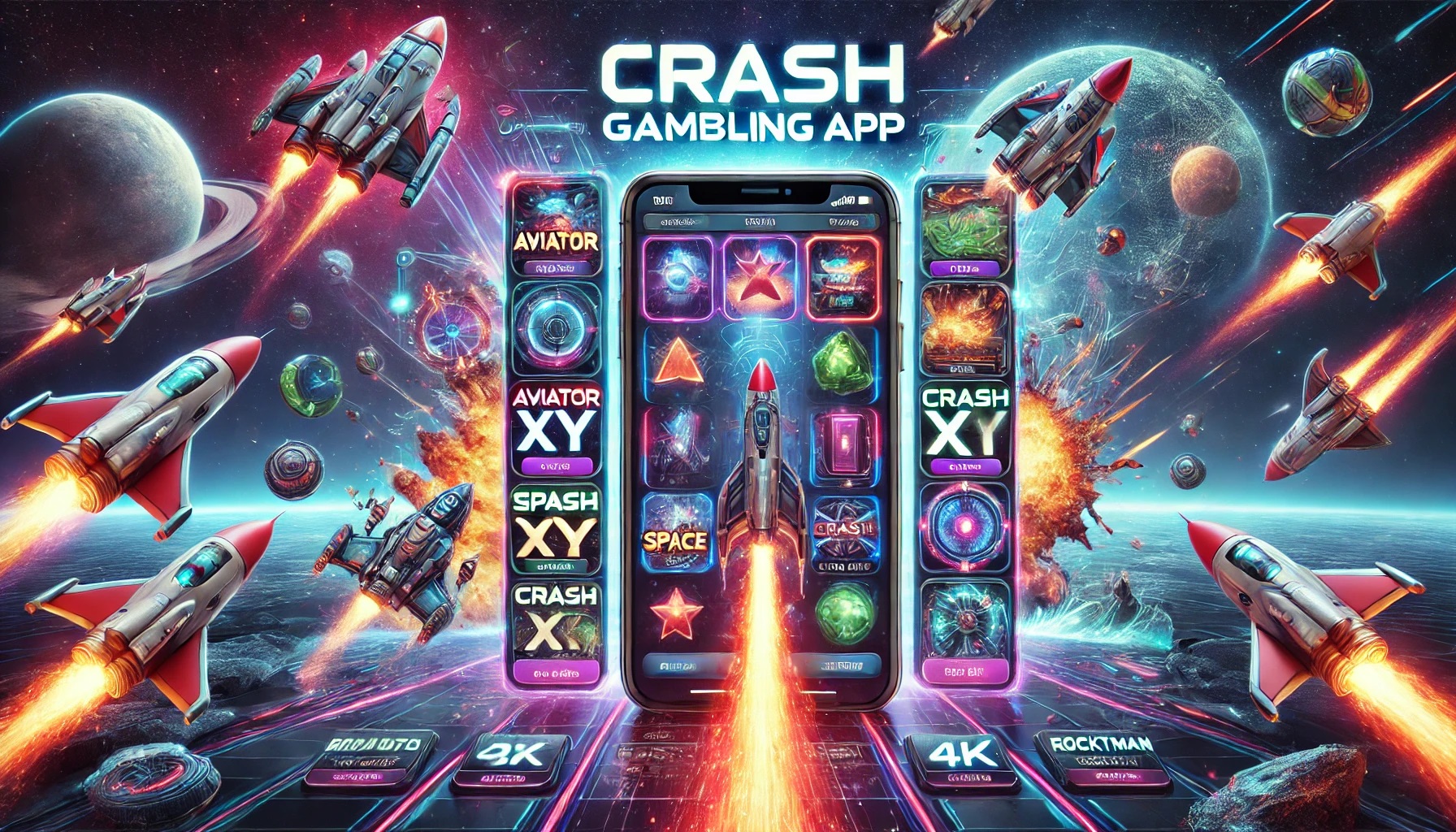 Rocket Crash Game Apk.