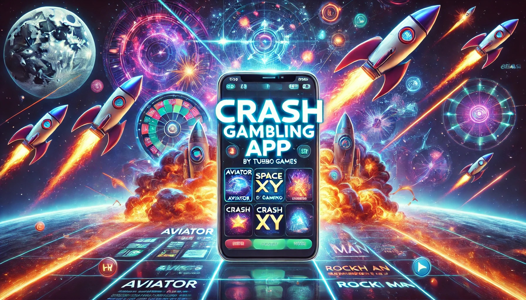 Crash Rocket Game Earning App.