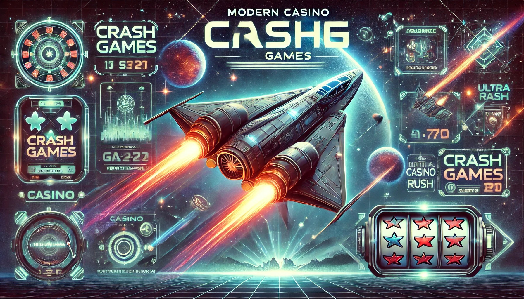 Rocket Crash Game Online.